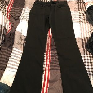 J Brand Curvy Fit Boot Leg Black Jeans (Worn Once)